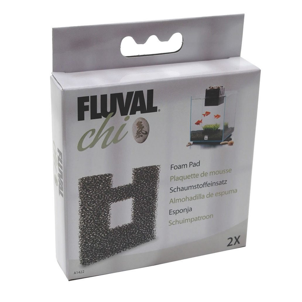 FLUVAL Aquariumfilter Ersatzschaumstoffeinsatz für Fluval Chi 2er-Pack