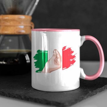 Trendation Tasse Italien Tasse Lustiges Geschenk für Italiener Urlaub Rom