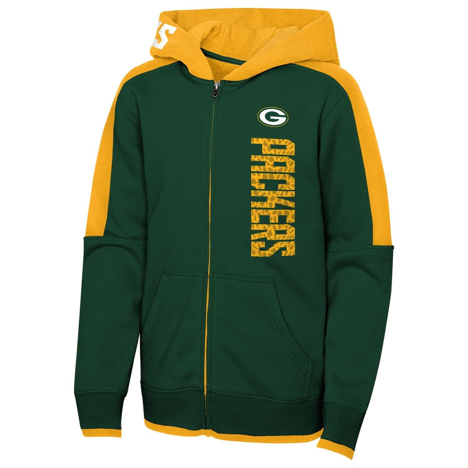 Green Kapuzenpullover UP Bay Packers NFL Outerstuff POST