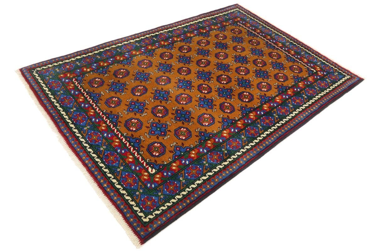 Orientteppich Afghan Akhche 121x181 Handgeknüpfter Trading, 6 mm rechteckig, Höhe: Orientteppich, Nain