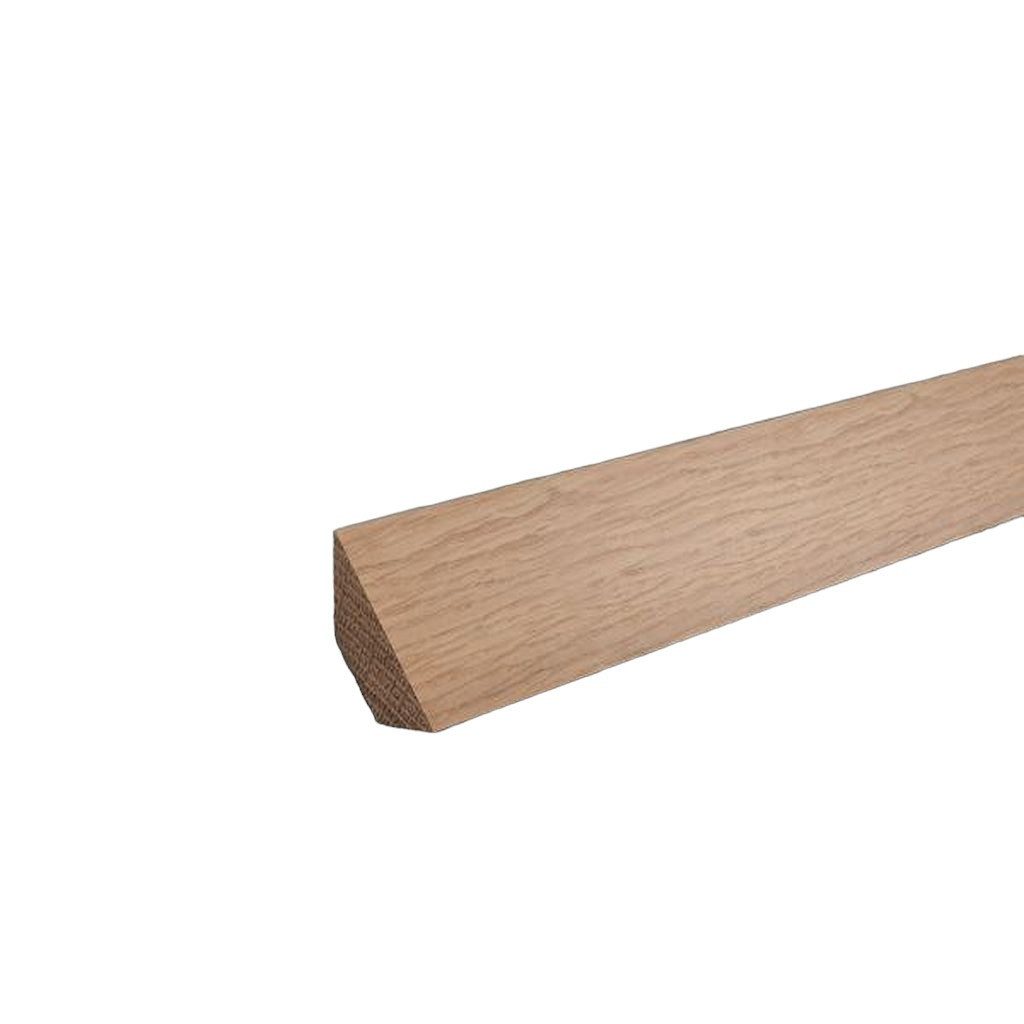 Südbrock Sockelleiste Deckenleiste Holz Eiche 25 x 40 Abschlussleiste Zierleiste, L: 240 cm, H: 4 cm, 1-St.