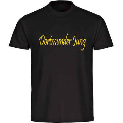 multifanshop T-Shirt Herren Dortmund - Dortmunder Jung - Männer