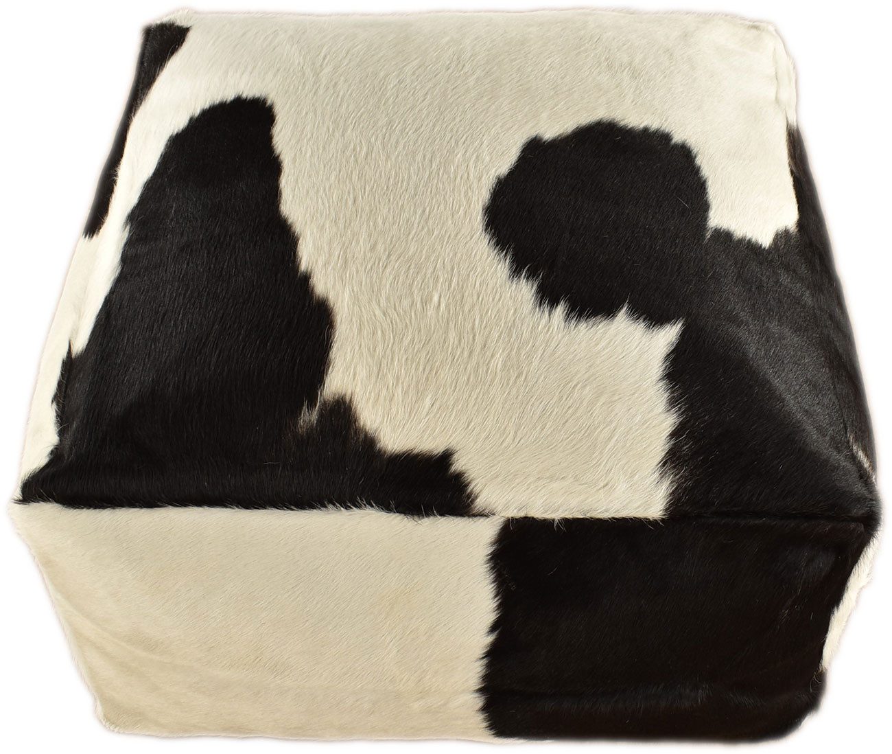 KUHFELL online & NOMAD Pouf KUHFELL POUF FUßHOCKER SITZKISSEN 60 x 60 x 30 cm