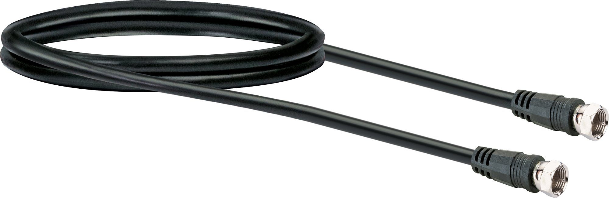 Schwaiger KVCHQ15 533 SAT-Kabel, F-Stecker, (150 cm), 2-fach geschirmt