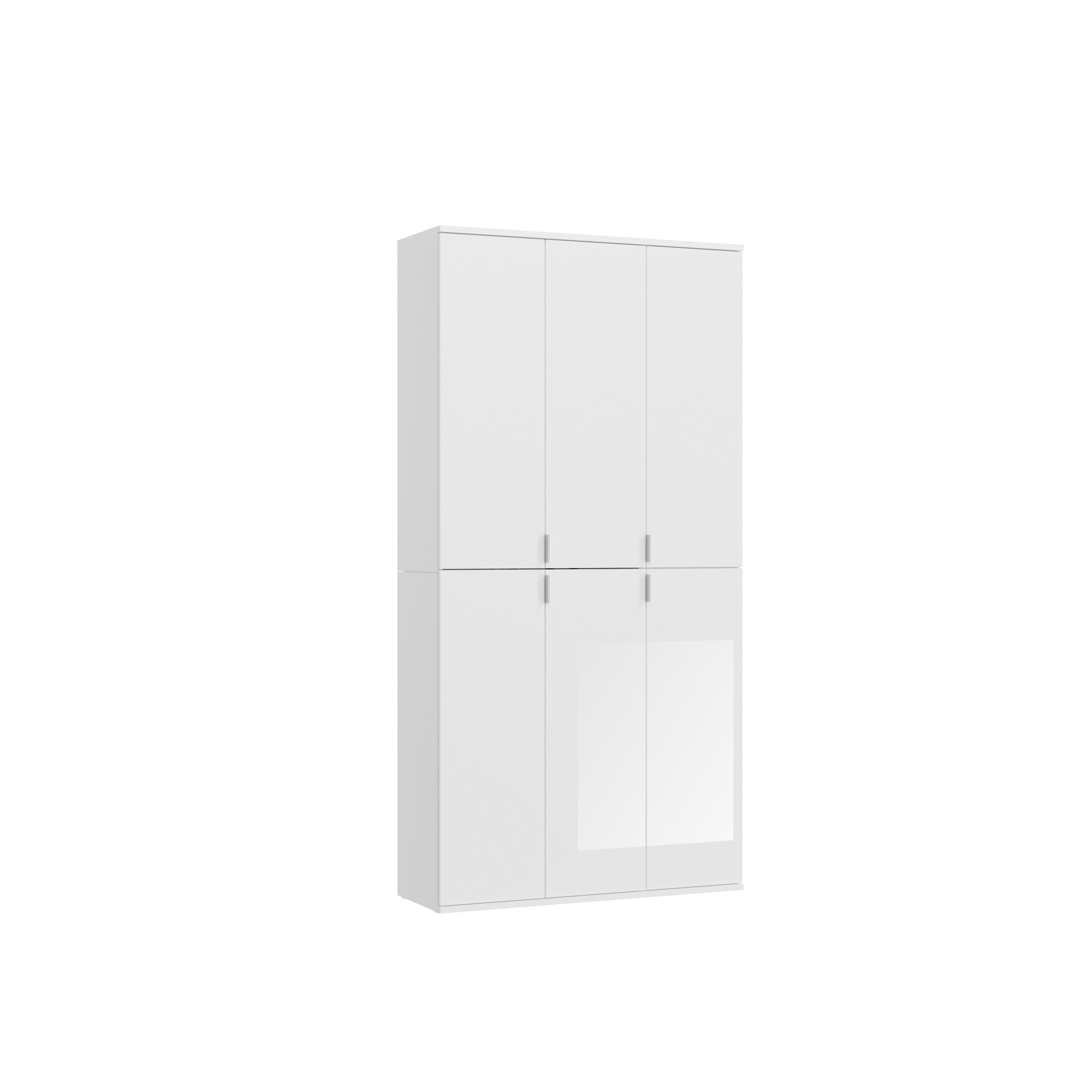 xonox.home Garderobenschrank 91 x 193 x 34 cm (B/H/T)