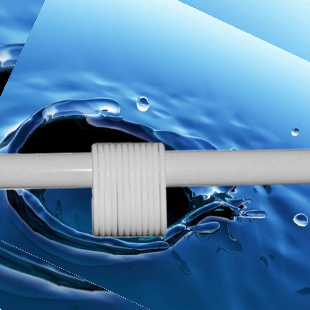 Ekershop Winkelstange Weiß Winkel Bad Dusch Badewanne Duschvorhang Stange E günstig online kaufen