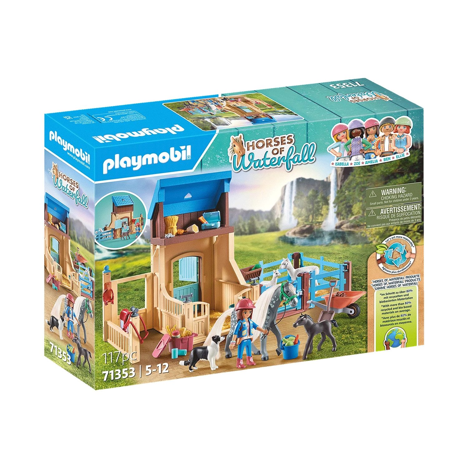 Playmobil® 71353 Amelia & Whisper mit Pferdebox Konstruktions-Spielset günstig online kaufen