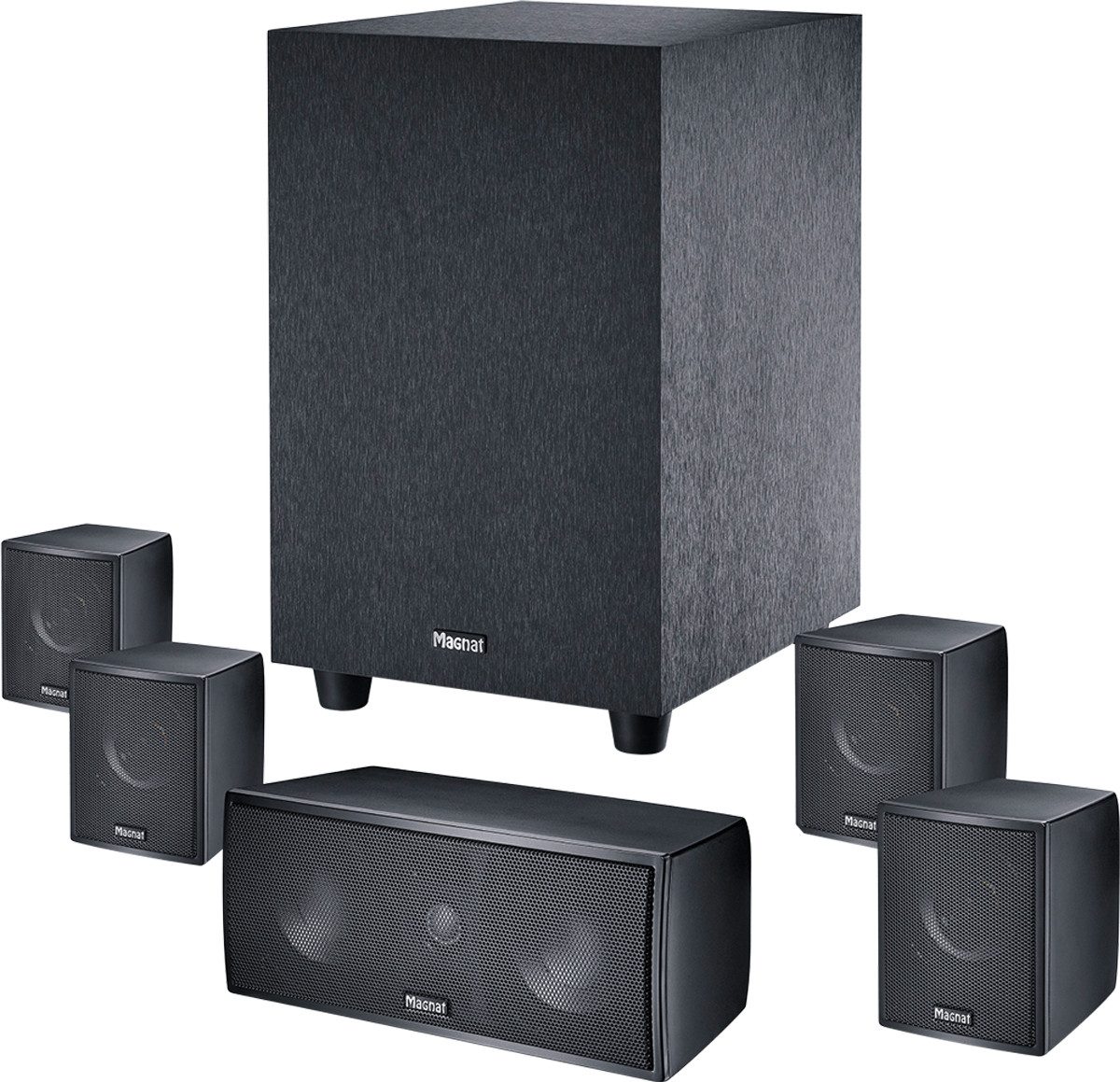 Magnat Cinema Star 5.1 SUBWOOFER-SATELLITENSYSTEM MIT AKTIVEM SUBWOOFER Subwoofer