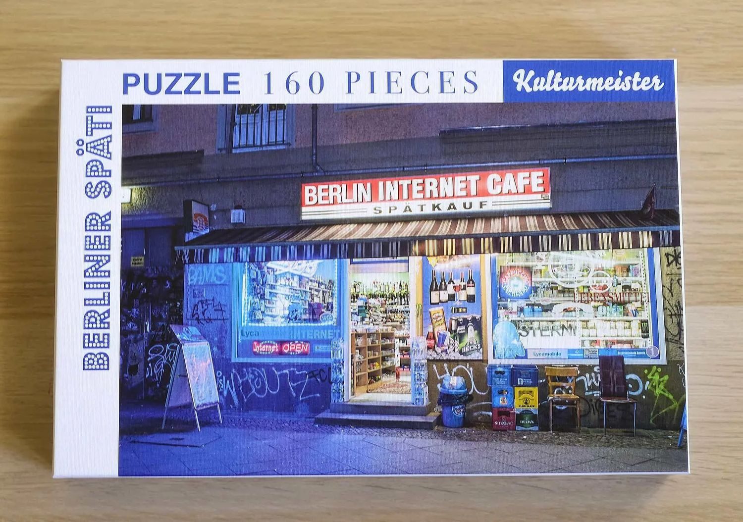 Puzzle Puzzle Berliner Spätis. 160 Teile, 160 Puzzleteile