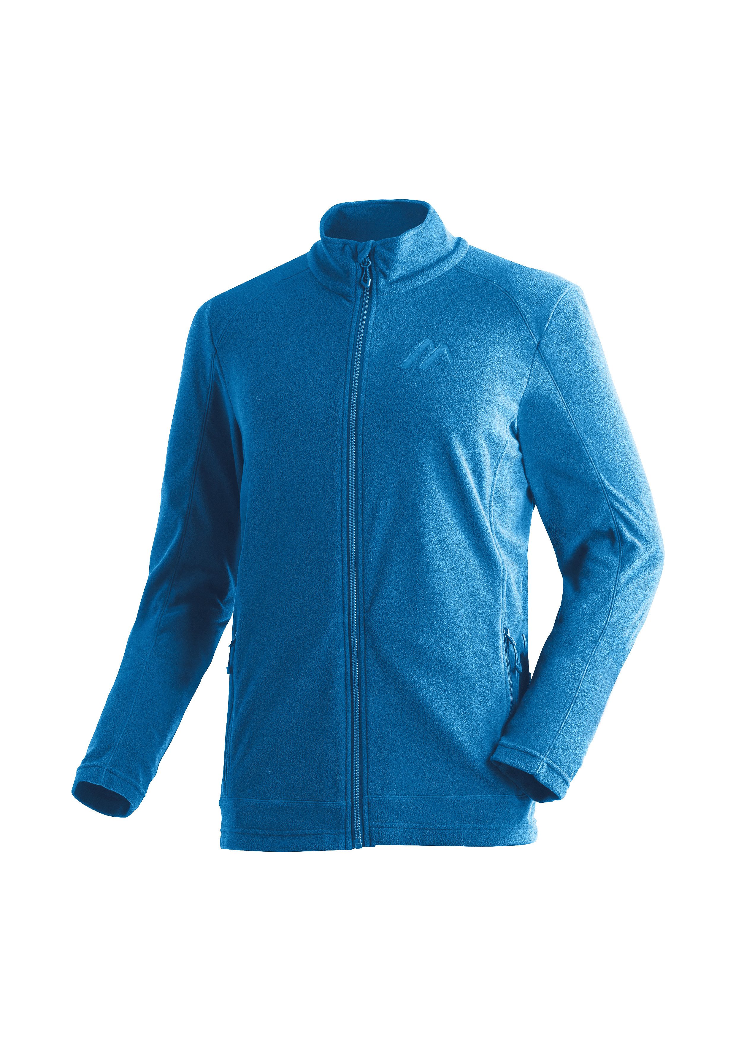 Maier Sports Fleecejacke Dennis Jacket M Herren Midlayer, pflegeleichtes Fleece mit 2 RV-Taschen