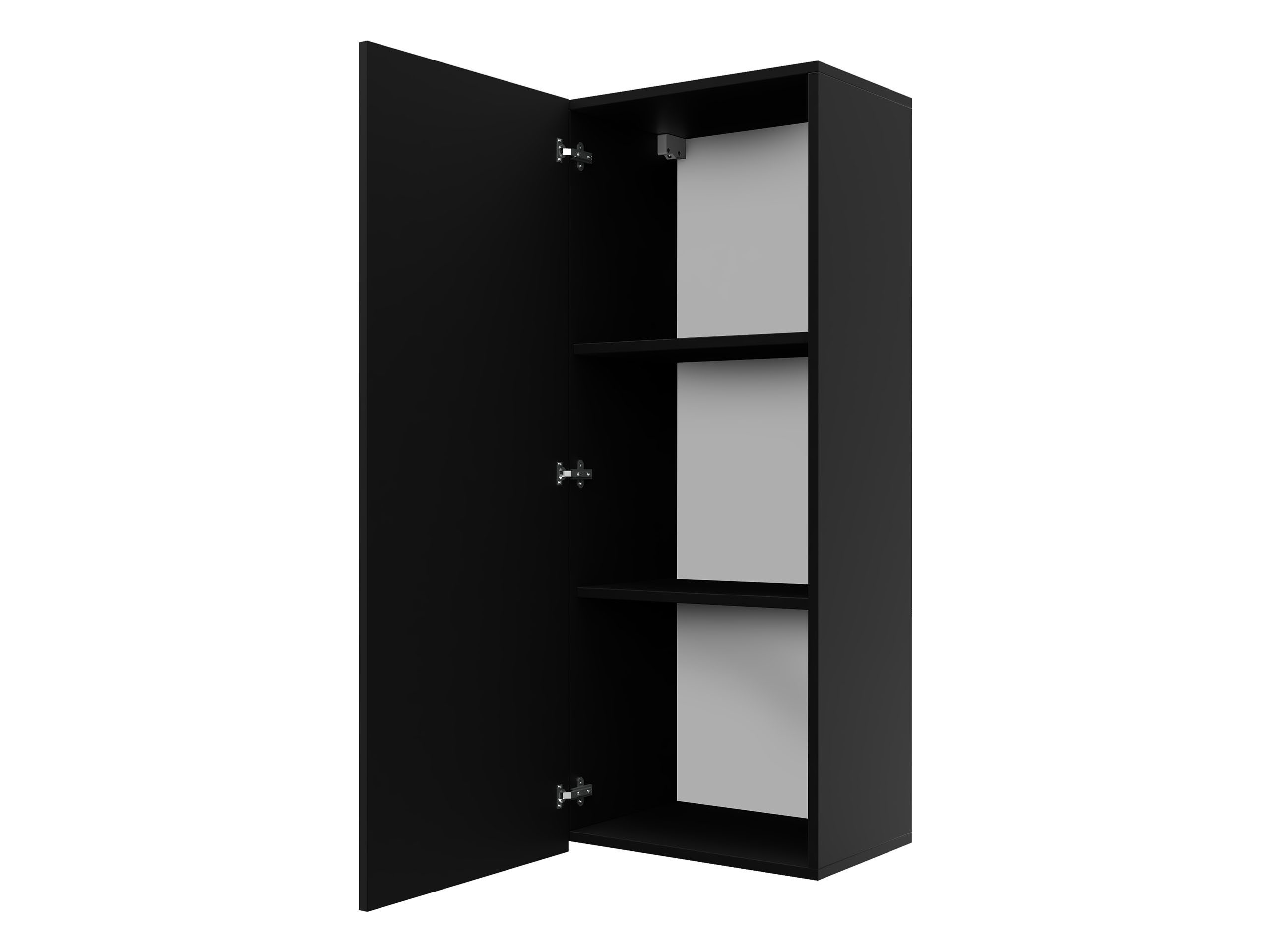 MIRJAN24 Hängeschrank Calabrini 11 geräumige Fächer, Ohne Griffe, 45x32x117 cm – Bild 2 von 5