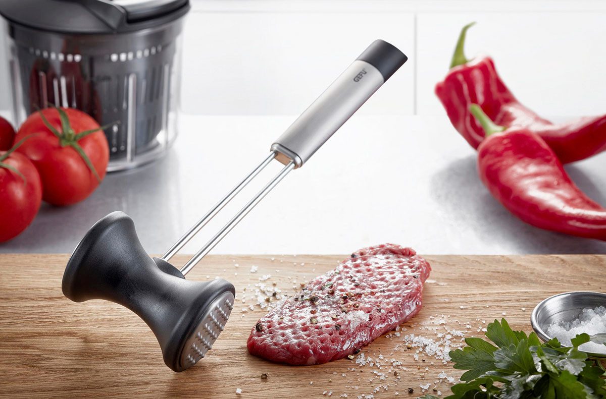 GEFU Fleischklopfer PRIMELINE, ergonomischer Griff für bequeme Handhabung