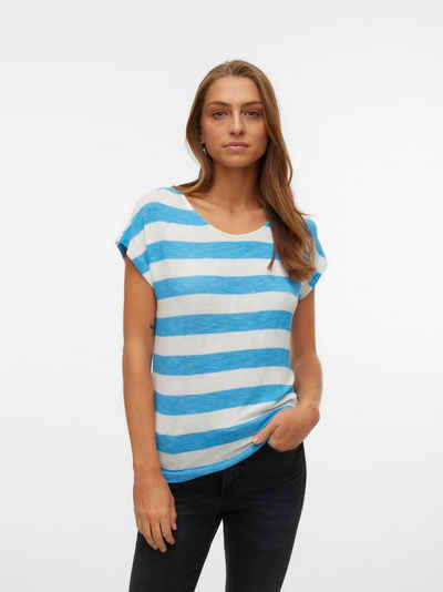 Vero Moda Kurzarmshirt VMWIDE STRIPE SL TOP GA JRS NOOS