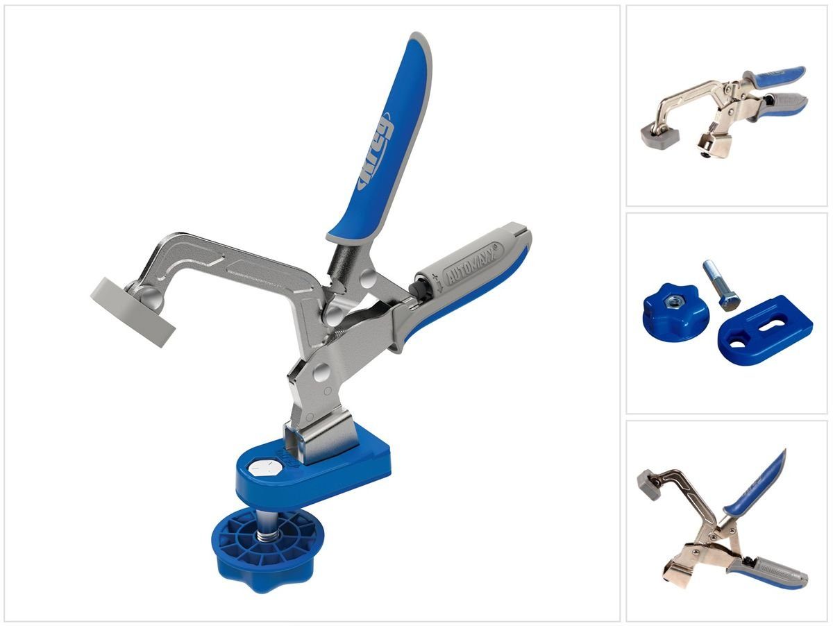 Kreg Zwinge KREG Bench Clamp & Base Werkstückzwingen-System 76mm (KBC3-BAS) Automaxx mit 3/4" Werkbankadapter