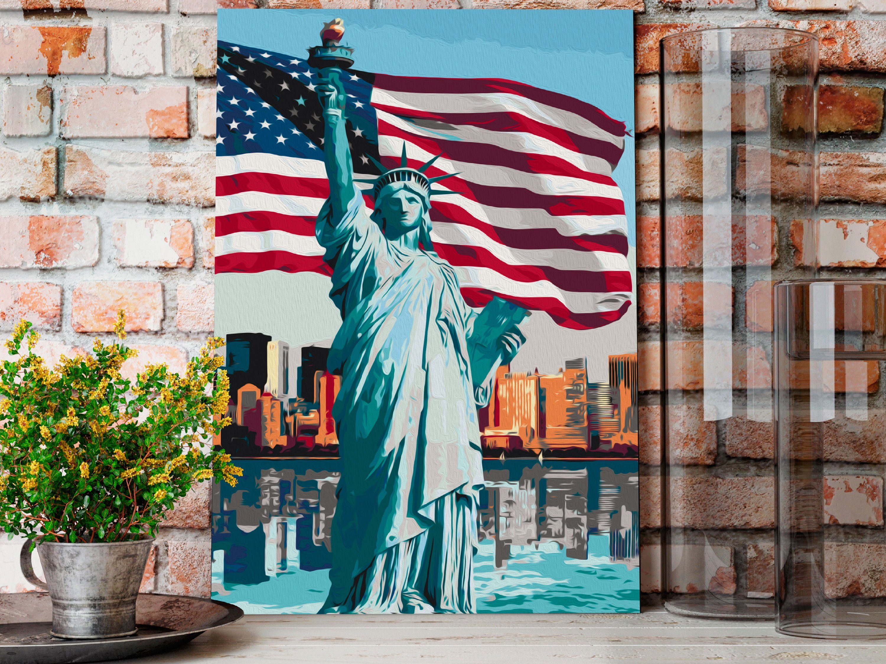 Thumbnail - Artgeist Malen nach Zahlen Proud American