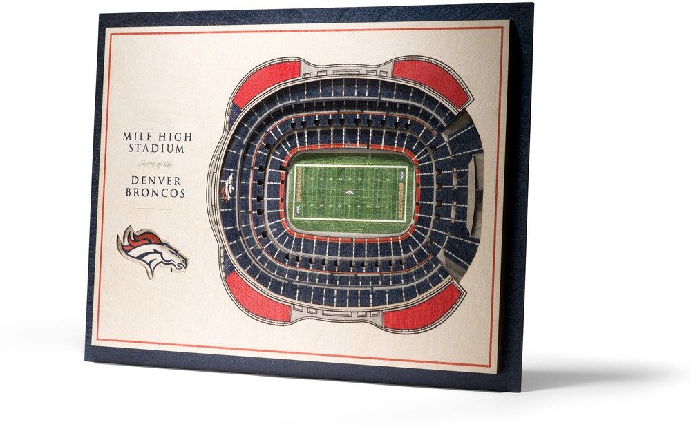 Denver Broncos Dekoobjekt