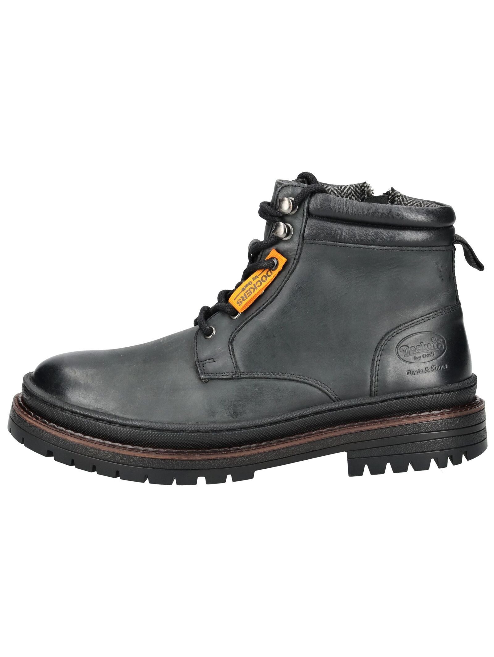 Dockers by Gerli Stiefelette Glattleder Schnürstiefelette günstig online kaufen