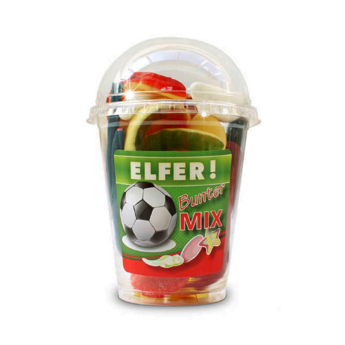 Snack Service Süßigkeit, Snack Service Bunter MIX Elfer Becher Bunte Fruchtgummi Mischung 170g