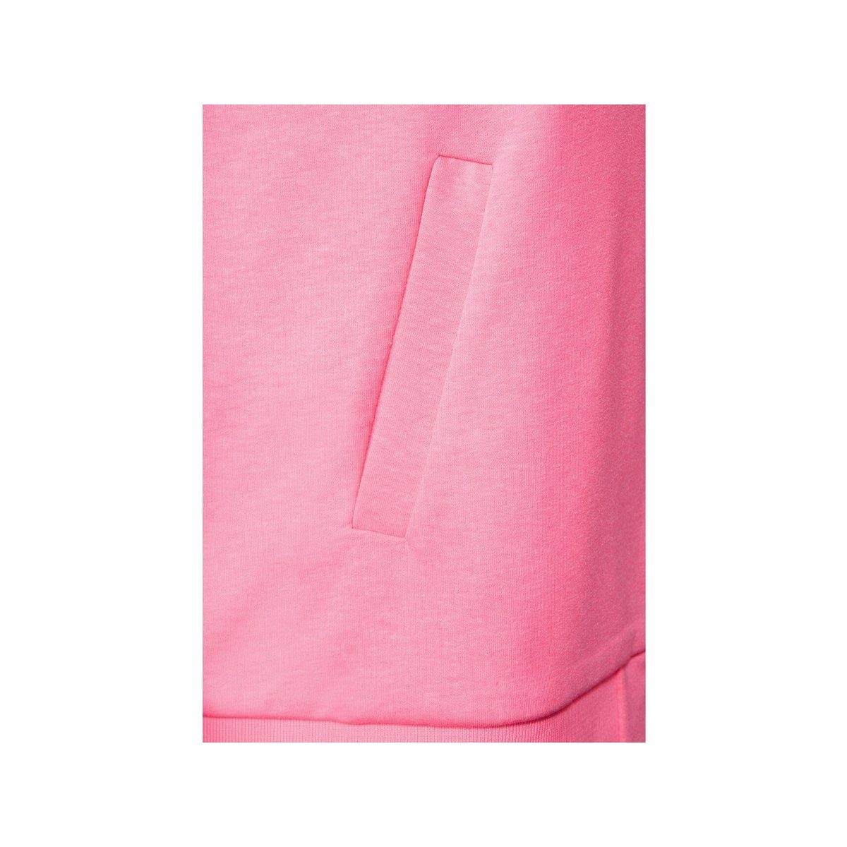 soft uni pink (1-tlg) Rundhalsshirt Cecil