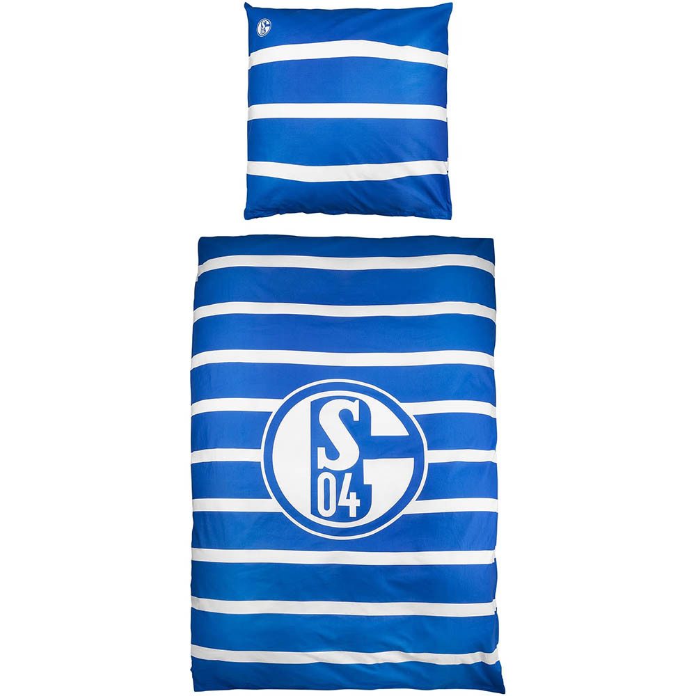 FC Schalke 04 Bettwäsche FC Schalke 04 Bettwäsche Streifen günstig online kaufen