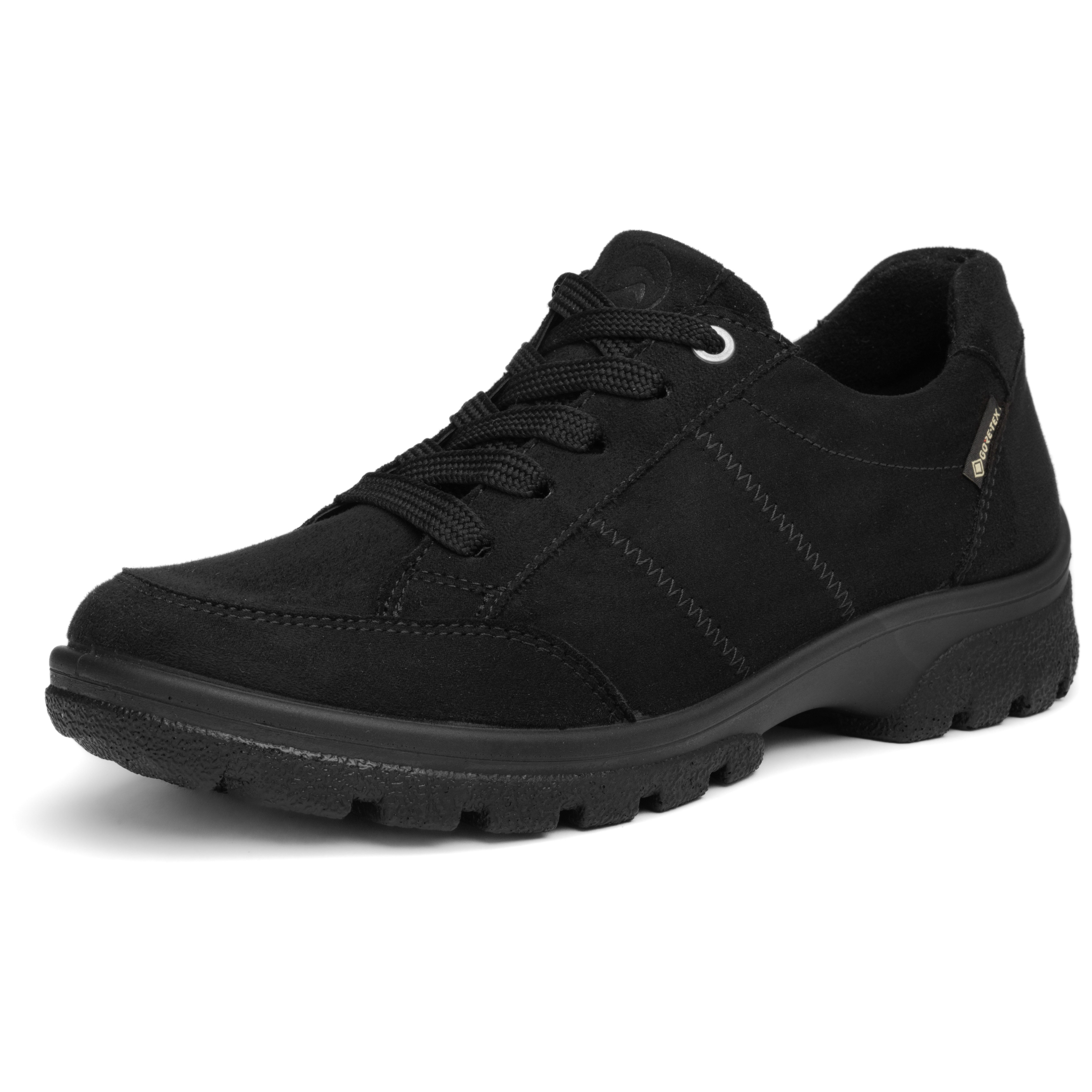 Ara SAAS FEE-GTX Keilsneaker Freizeitschuh, Halbschuh, Schnürer mit Ziernähten, Weite G