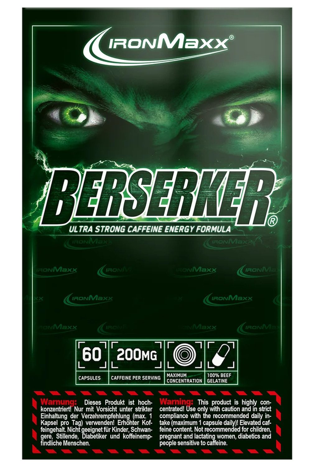 Ironmaxx IronMaxx Berserker - 60 Kapseln Kapseln