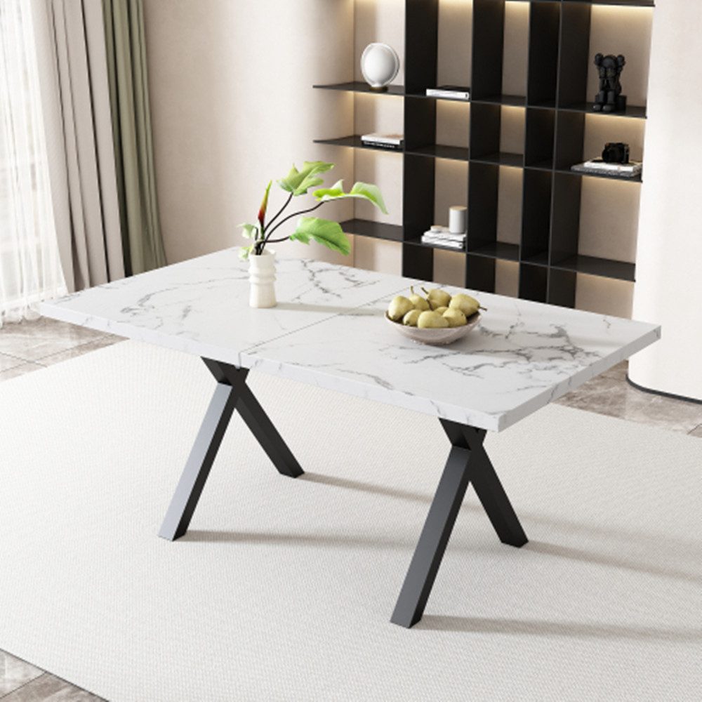 XDeer Esstisch Esstisch,Rechteckiger Esstisch, Couchtisch, moderner, günstig online kaufen