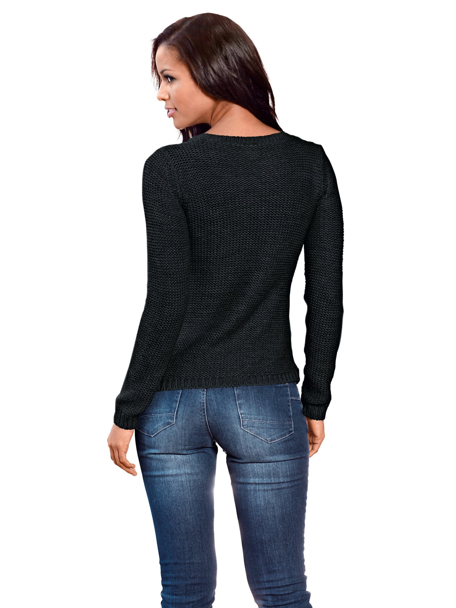 heine Strickpullover Rundhals-Pullover günstig online kaufen