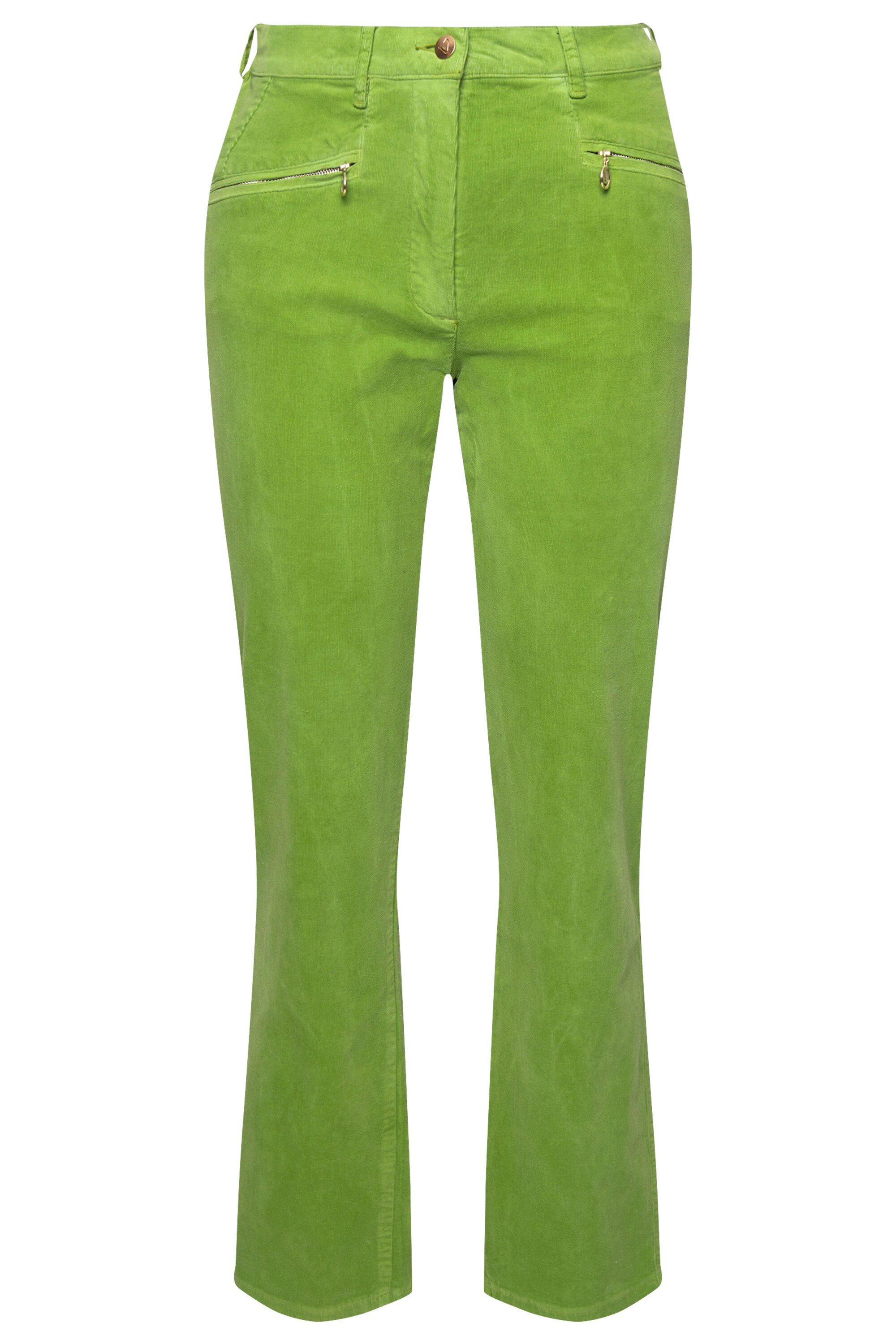 Ulla Popken Funktionshose Cordhose Mony Komfortbund Reißverschlusstaschen günstig online kaufen