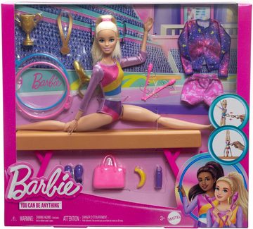 Barbie Anziehpuppe Gymnastik Spielset
