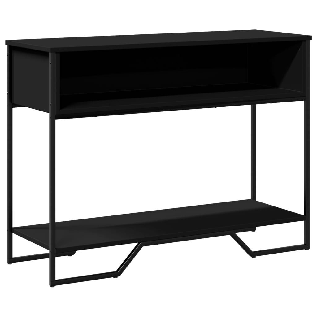 vidaXL Beistelltisch Konsolentisch Schwarz 100x35x74,5 cm günstig online kaufen