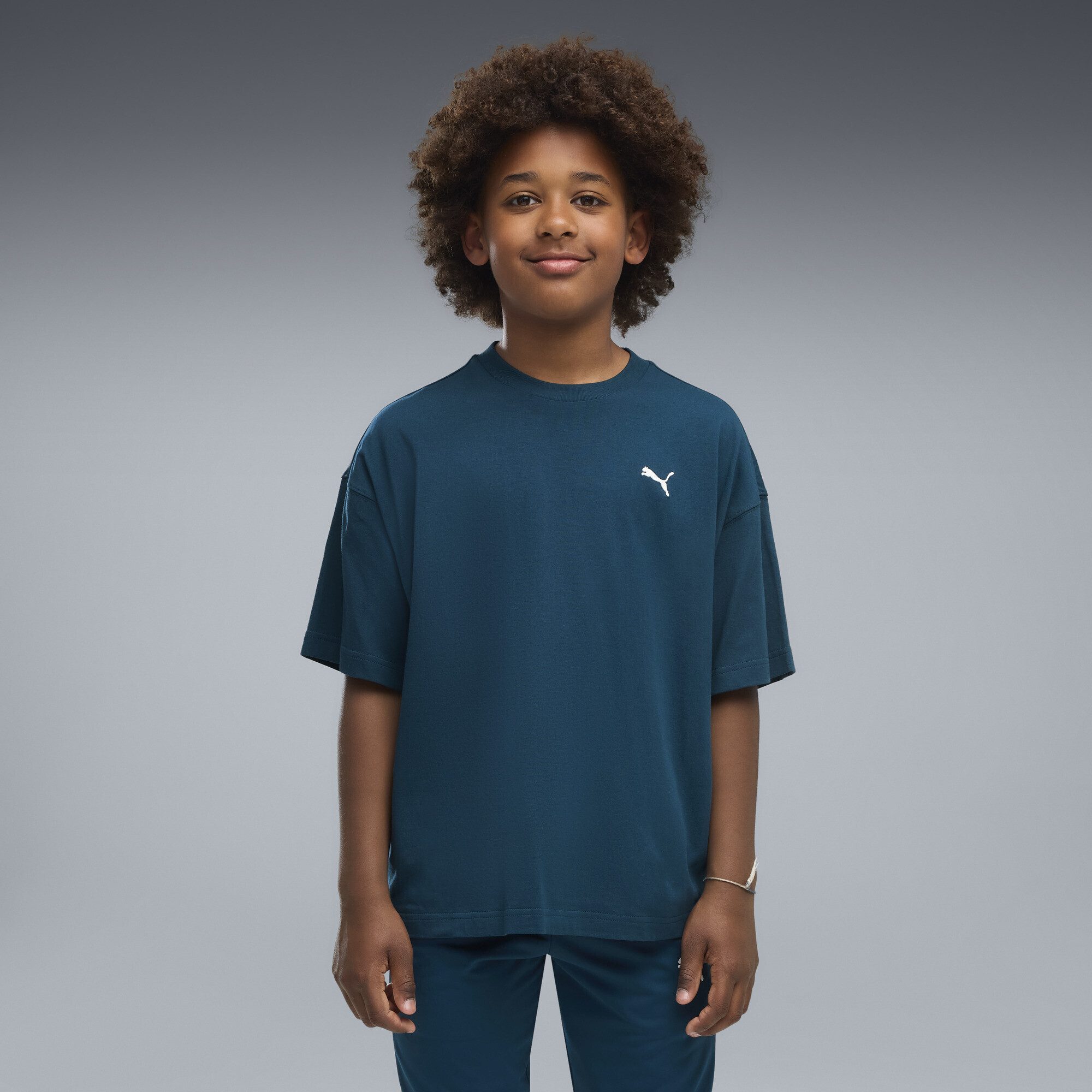 PUMA T-Shirt Essentials Oversized T-Shirt Jungen – Bild 2 von 5