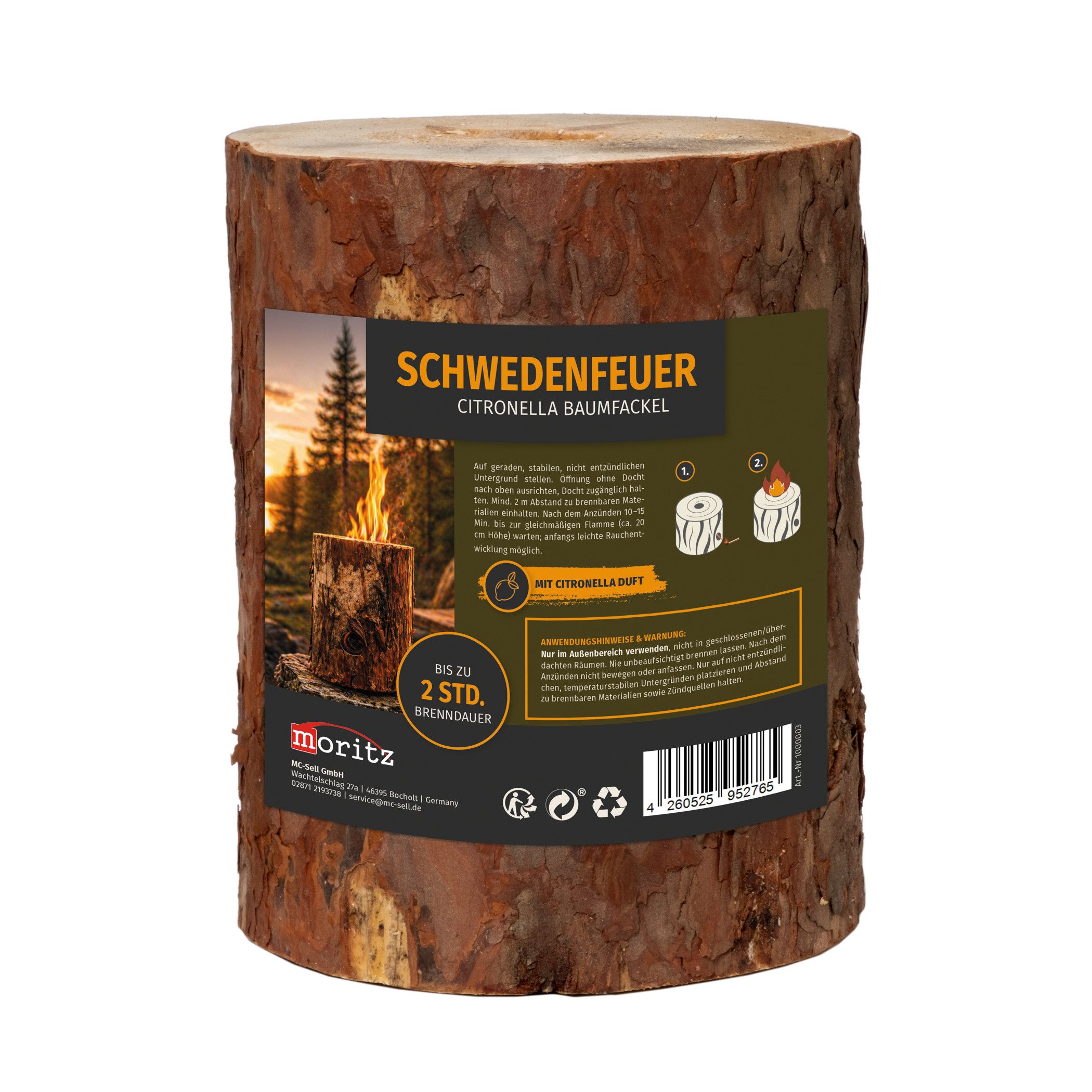 Moritz Feuerstelle Schwedenfeuer Vergessen Sie die Mücken