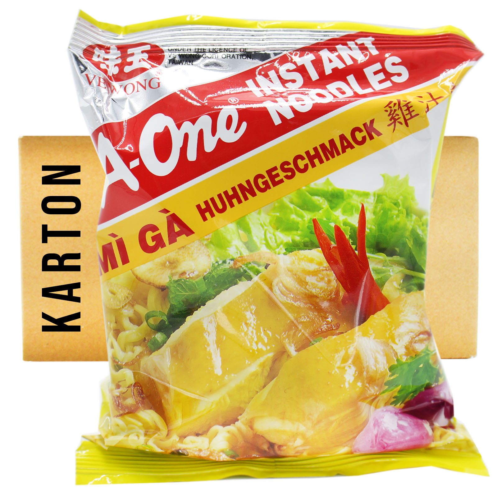 SAIGON VE WONG Co., LTD Fertiggericht A-One Instantnudel Huhn Geschmack 30x85g