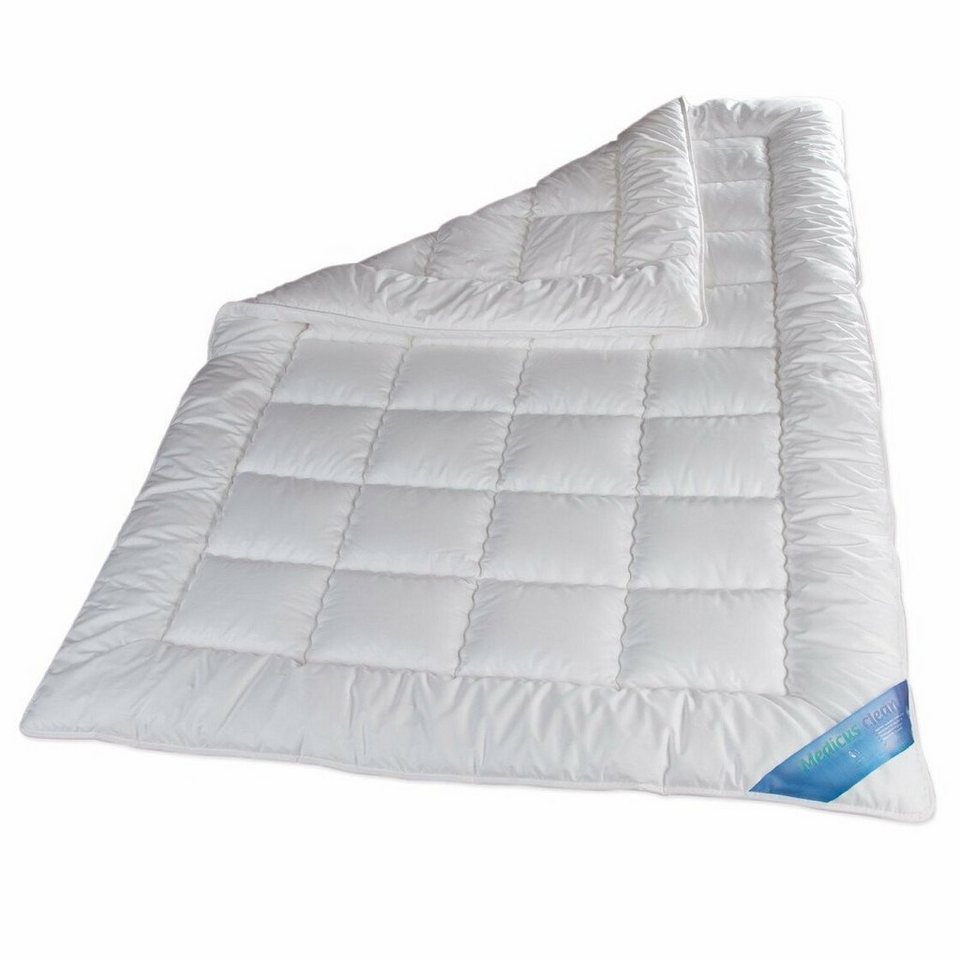 Schlafmond Medicus Clean Allergiker Winterdecke 135x200 cm - Winter Bettdecke 135x200 für weichen Schlafkomfort - Decke 135x200 - Made in Germany