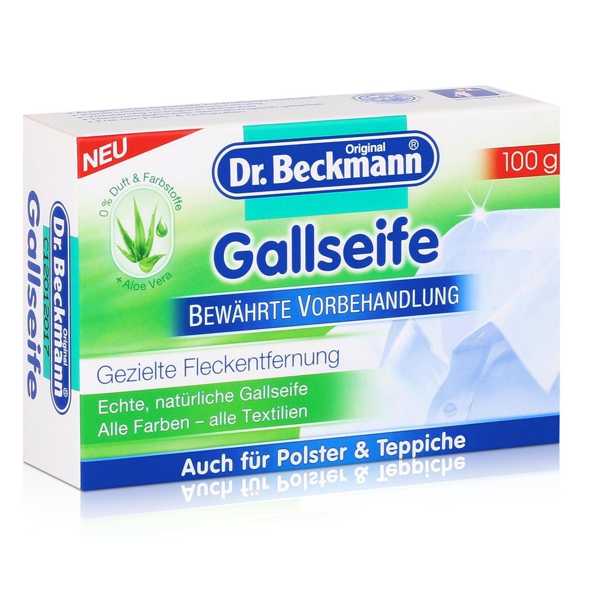 Gallseife Dr. 100g Fleckentferner Beckmann Beckmann Gezielte Dr. Fleckentfernung Stück