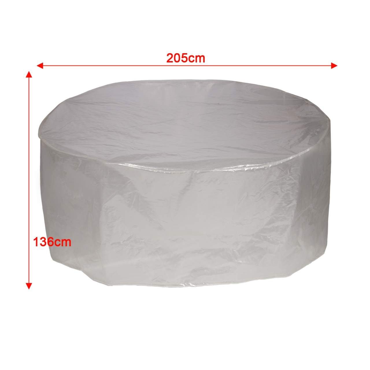 Woltu Schutzplane, Abdeckhaube für Sonneninsel Transparent günstig online kaufen
