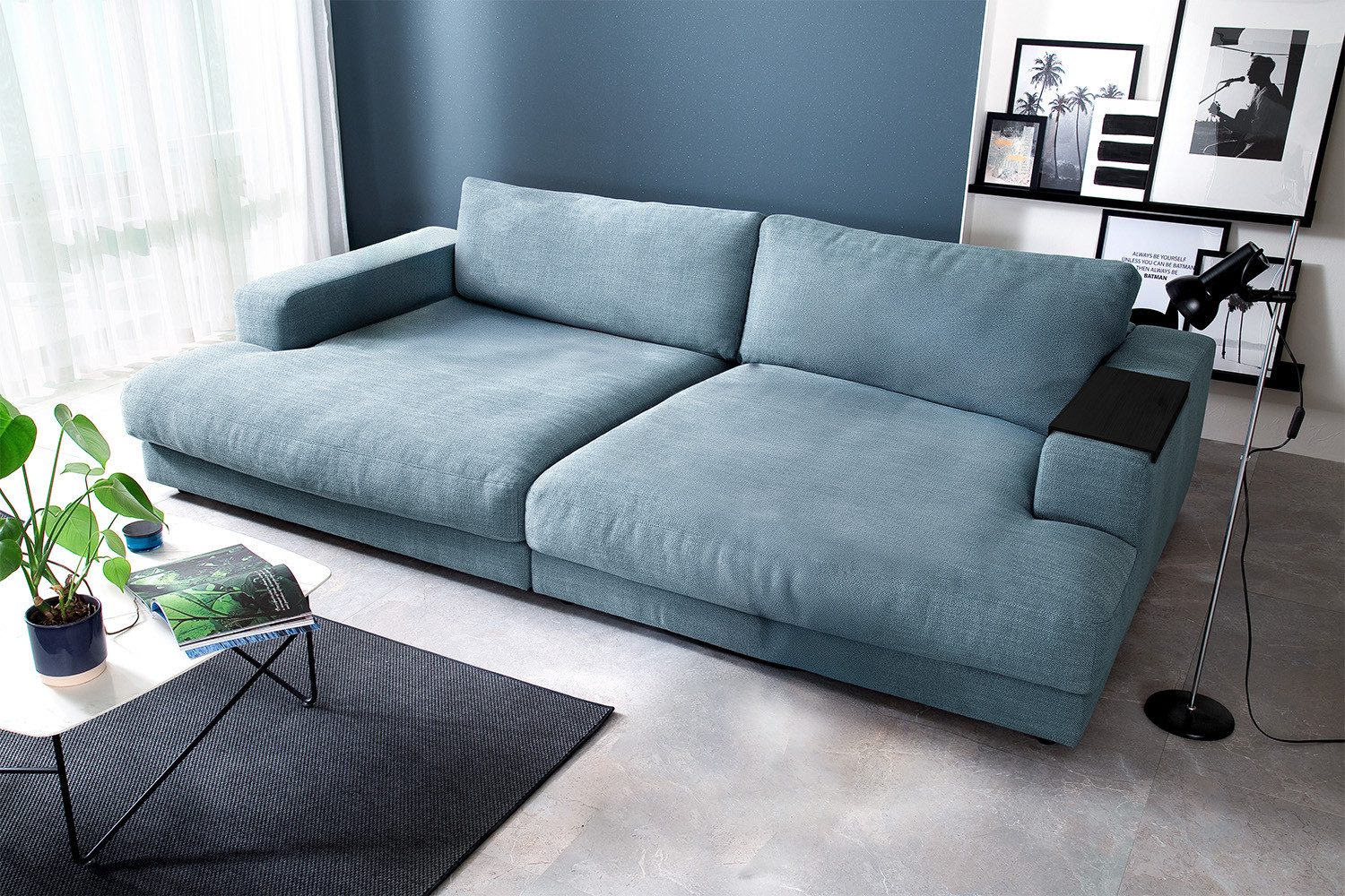KAWOLA Big-Sofa MADELINE Riesen Stoffsofa - günstig online kaufen