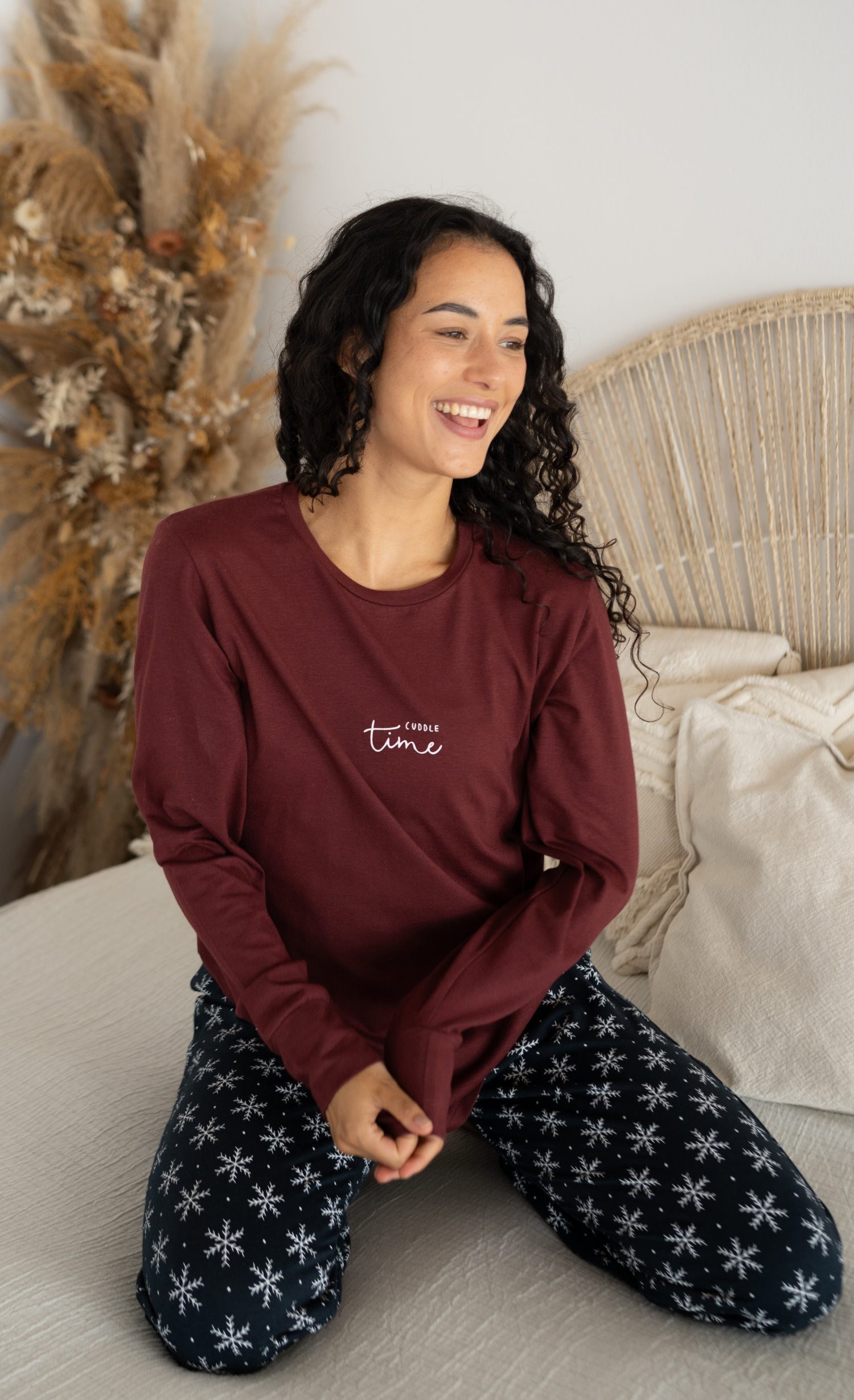 By Louise Pyjamaoberteil Damen Schlafanzugshirt mit günstig online kaufen