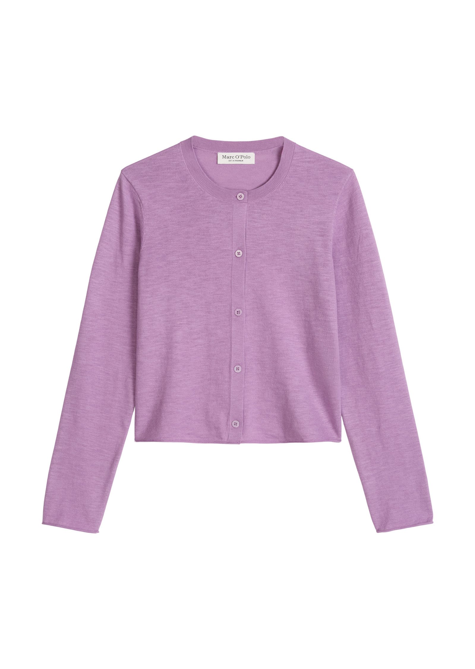 Cardigan aus Organic Cotton-Leinen-Mix