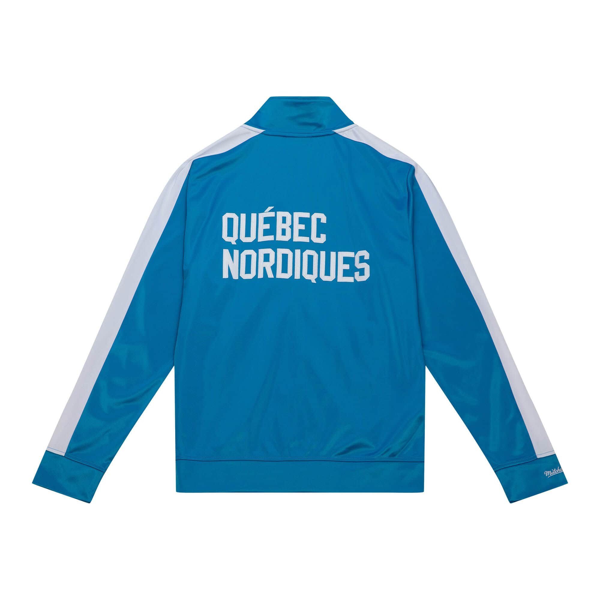 Windbreaker & Nordiques Quebec Jacket Flashback Ness Track Mitchell Flashback