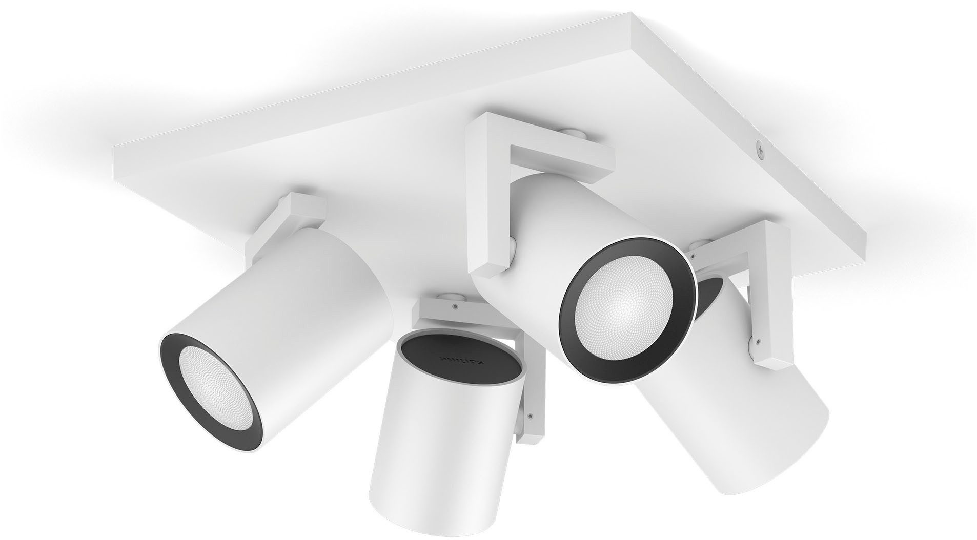 Philips Hue LED Deckenspot White & Color Ambiance Argenta Spot 4-flammig 4 x 4.2W, LED wechselbar, Farbwechsler