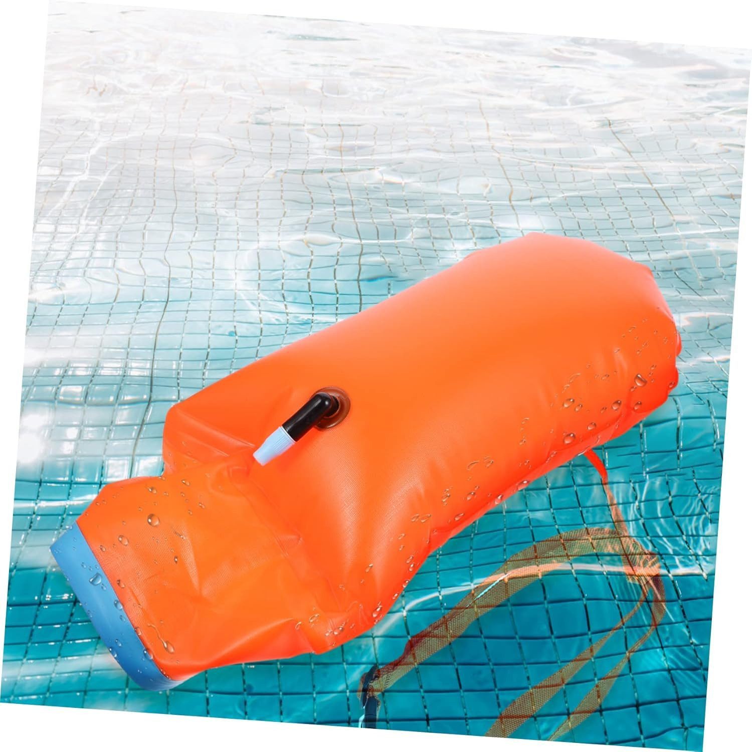 FELIXLEO Inflatable SUP-Board Ultraleichte Schwimmboje Freiwasserschwimmen Aufblasbare Schwimmhilfe., (1 tlg) – Bild 3 von 5