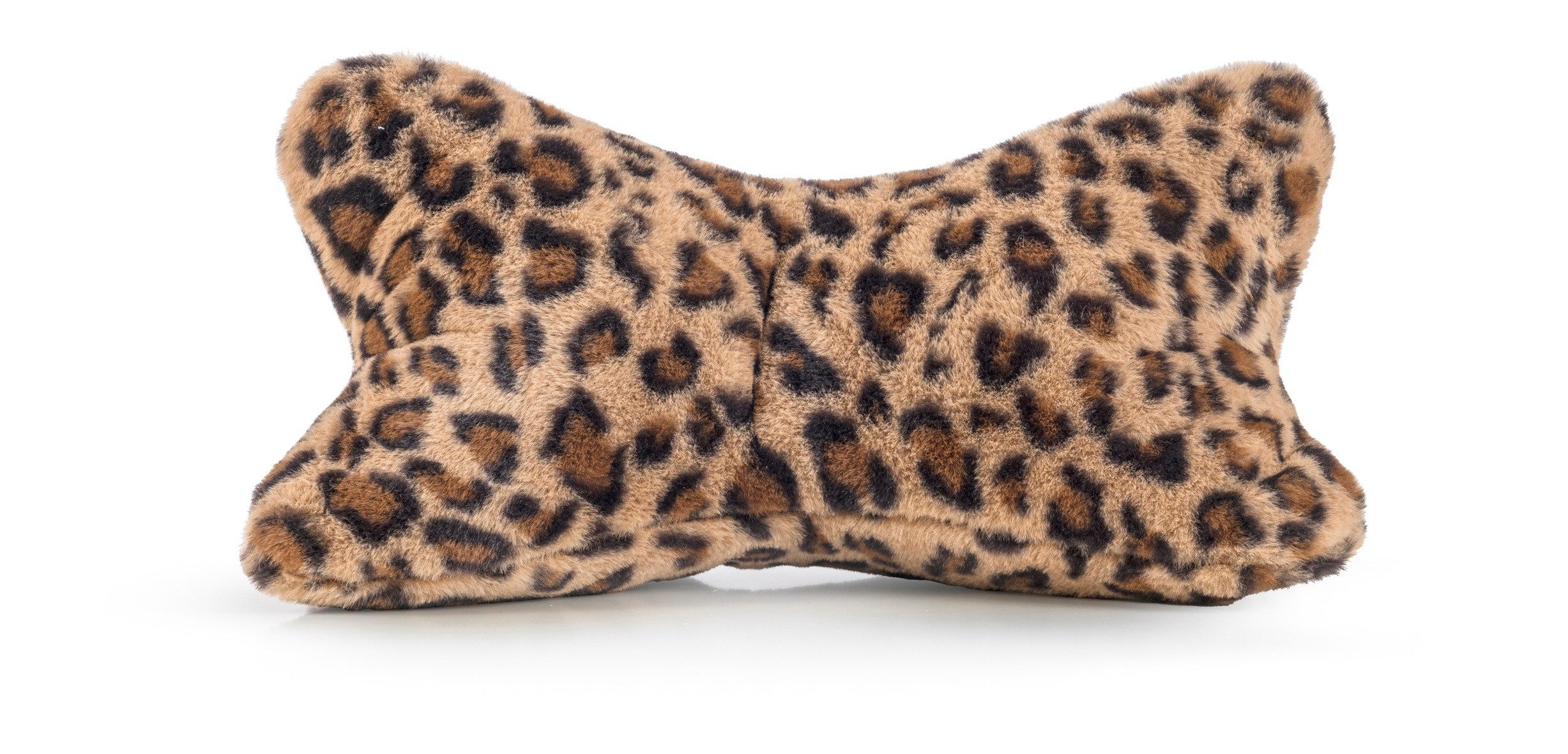 Magma Heimtex Dekokissen Leseknochen Panther, Leopardenmuster flexible Stütze für Bücher, E-Books oder Tablets