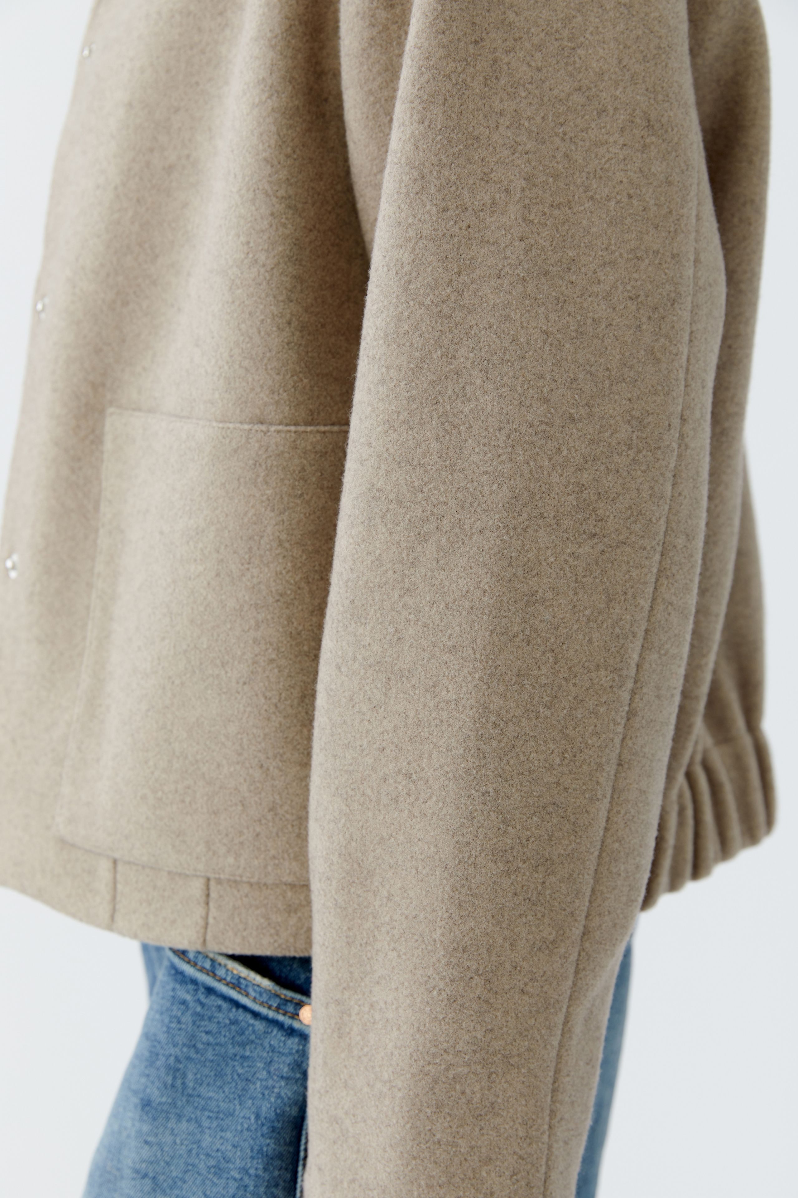 Oui Wolljacke