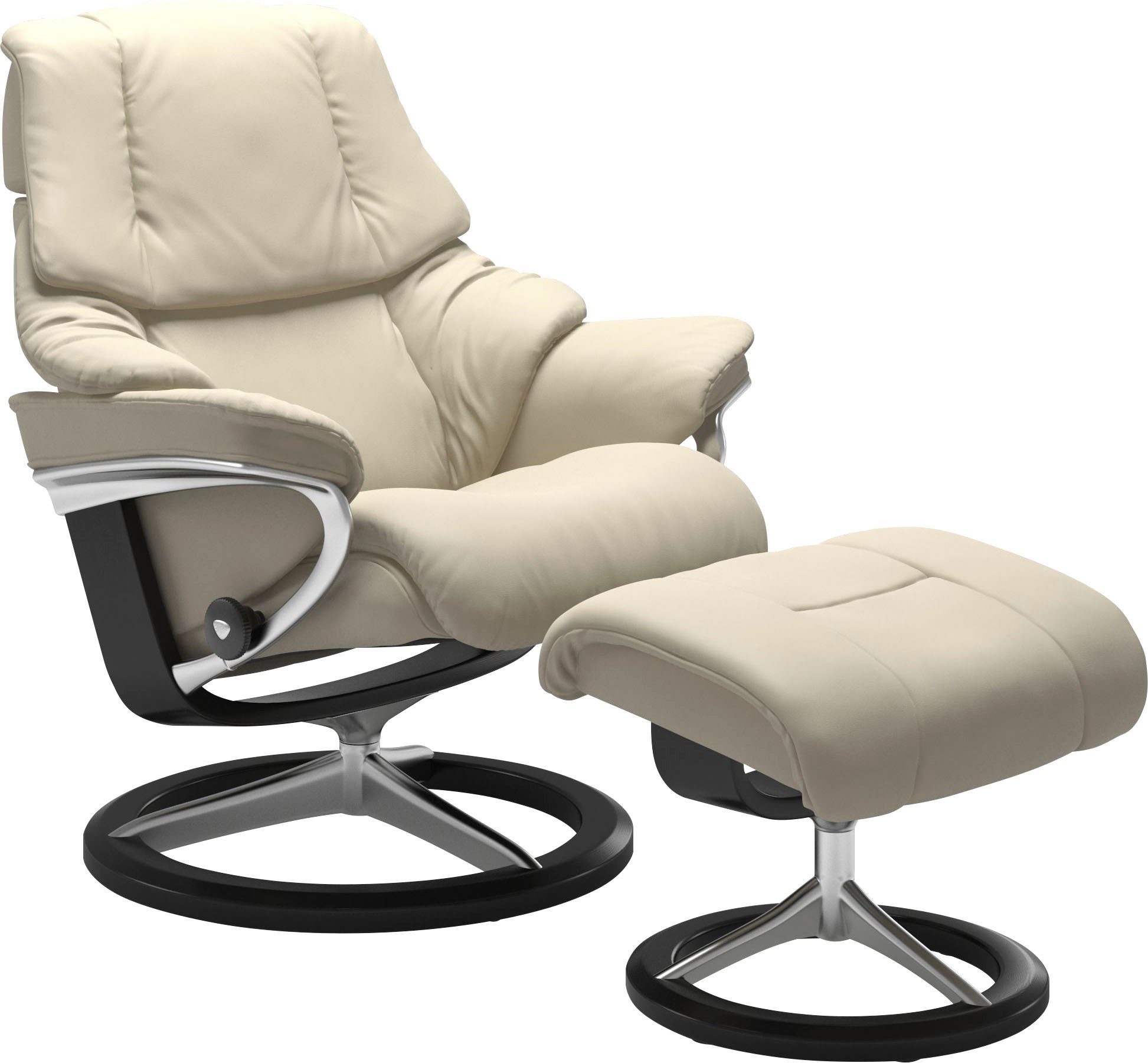 Stressless® Relaxsessel Reno, mit Signature Base, Größe S, M & L, Gestell Schwarz
