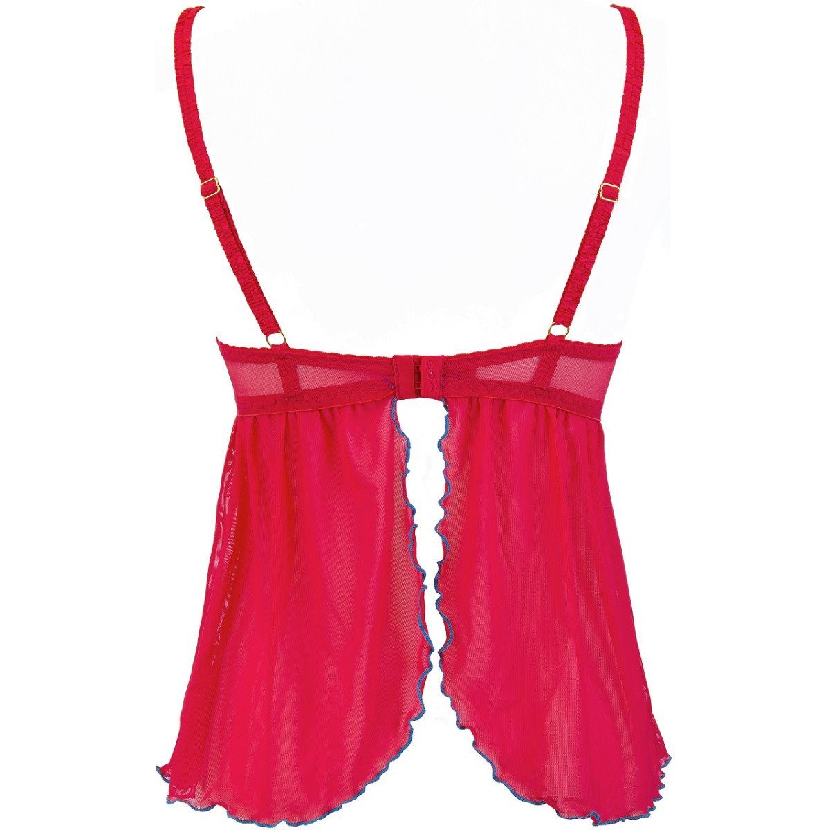 Axami Negligé Axami - V - 9679 babydoll & string red - (L,M,S,XL) (Packung)