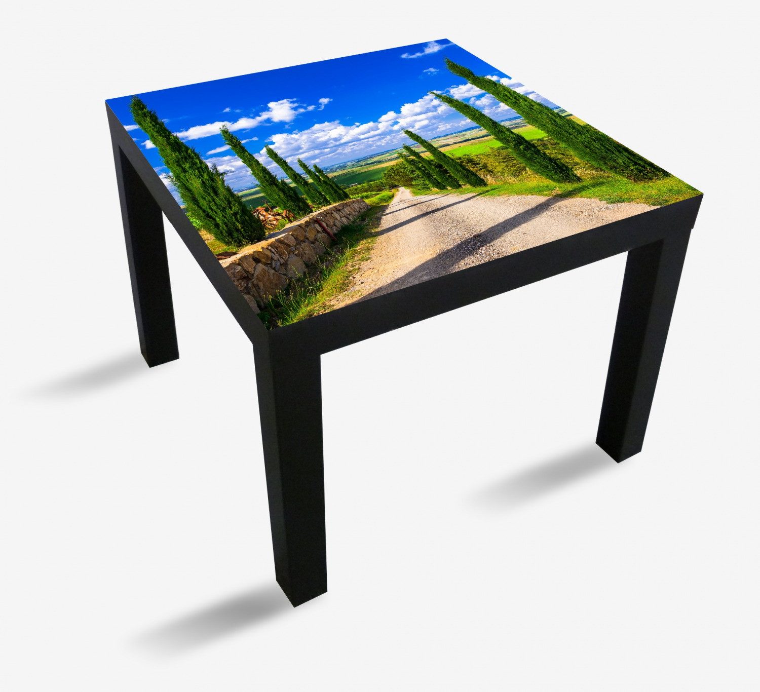 Wallario Möbelfolie Zypressenweg in der Toskana