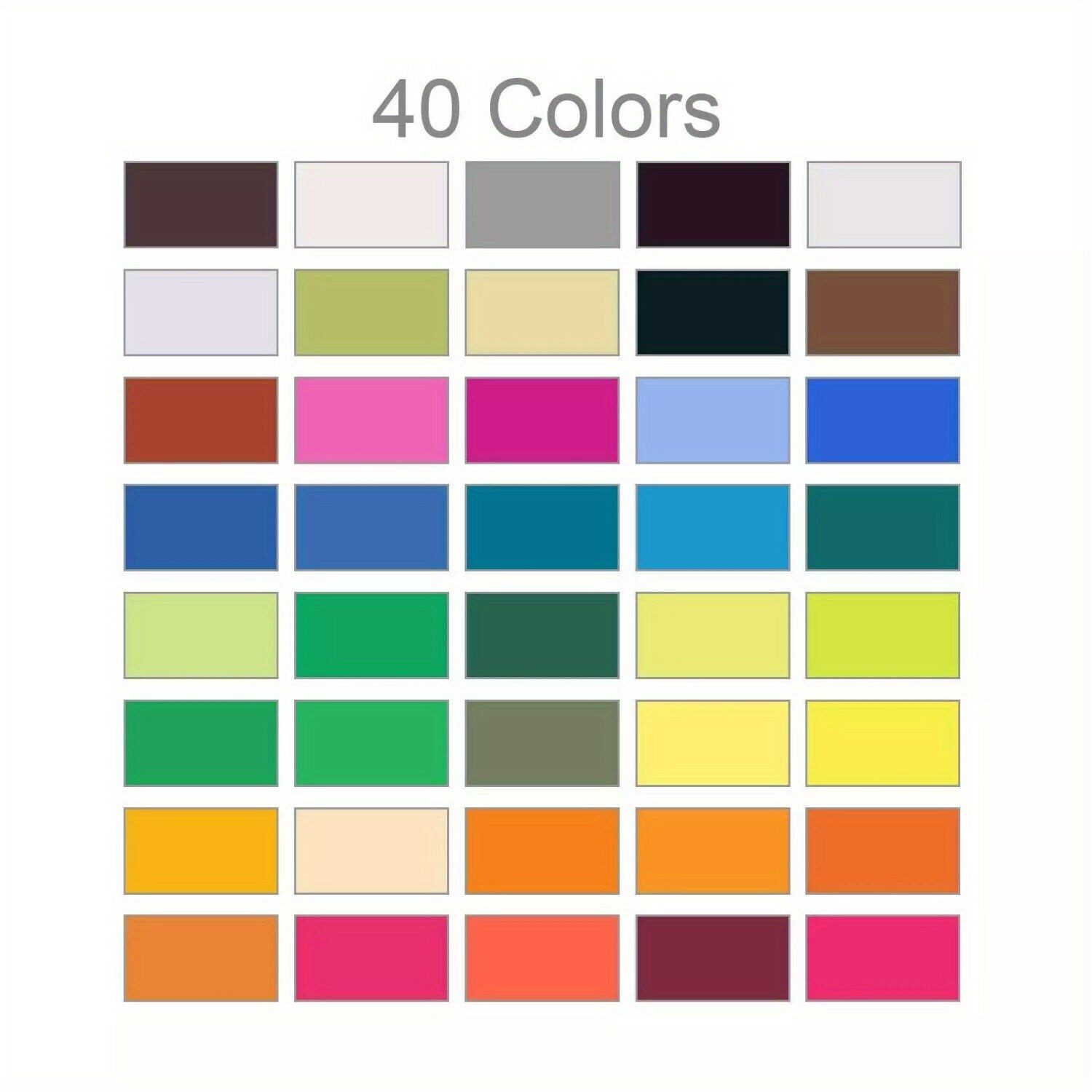 Youyijia Copic Marker 40 Farben Fine Art Marker Artist Zeichnen Doppelspitzen Set, (40-tlg)