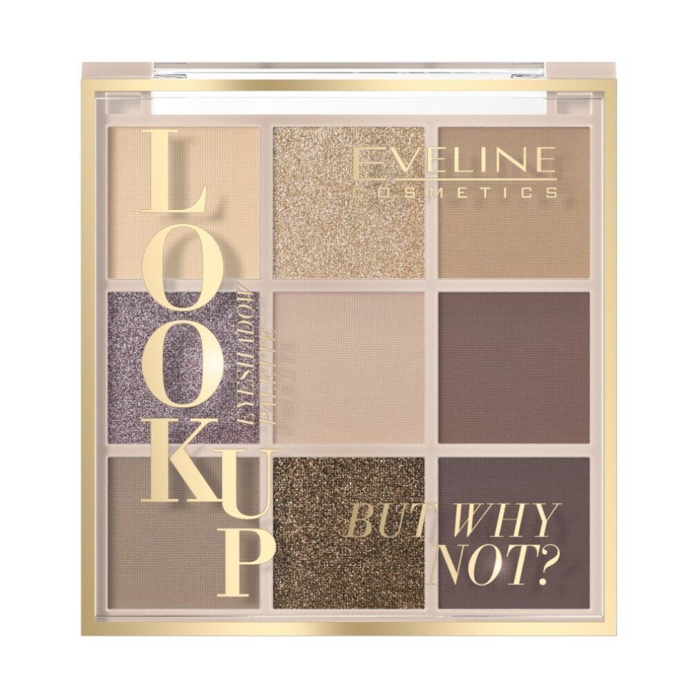 Eveline Cosmetics Lidschatten Eveline Look Up Lidschatten-Palette (9) Aber warum nicht?